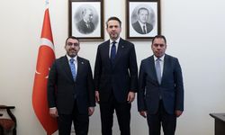 Milletvekili Çalkın ve Başkan Senger, Enerji Bakanı Bayraktar'ı ziyaret etti