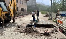 Piraziz'de su arızasına anında müdahale