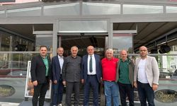 Rize’ye hizmet etmiş iki isim Başkent'te buluştu