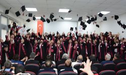 Şalpazarı MYO 4.mezunlarından 47 öğrenci kep sevinci yaşadı