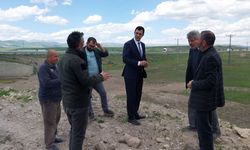 Selim Belediye Başkanı Barış Koç, kolları sıvadı