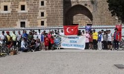 Serik'te pedallar gençlik için döndü!