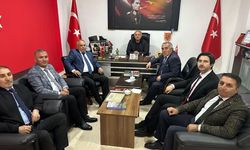SGK Kars İl Müdürü Abdulkadir Ayluçtarhan, Şehit ve Gaziler Derneği'ni ziyaret etti
