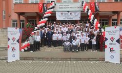 Trabzon'da özel öğrencilerden TÜBİTAK Bilim Fuarı