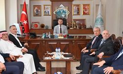 UCLG-MEWA Genel Sekreteri ve Belediye Başkanları Aksaray’da