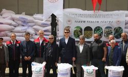 Üreticiye 51 ton sertifikalı çeltik tohumu dağıtıldı