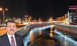 Zonguldak Deresi gece aydınlatması tamamlandı: Milletvekili Avcı'dan "Yaparsa AK Parti Yapar" vurgusu