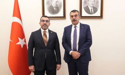 Adem Çalkın'dan Milli Eğitim Bakanı Yusuf Tekin’e ziyaret: Kars’taki eğitim yatırımları masaya yatırıldı