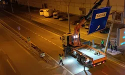 L tipi levhalar, trafik akışını rahatlatıyor