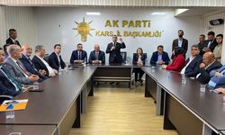 AK Parti Kars İl Başkanlığında bayramlaşma programı düzenlendi