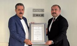 Bursa Vakıflar Bölge Müdürü Haluk Yıldız’dan Faruk Çelik’e ziyaret