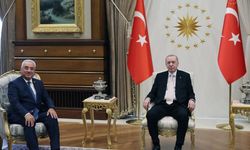Cumhurbaşkanı Erdoğan, DSP Genel Başkanı Aksakal ile görüştü