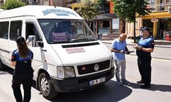 Denizli Büyükşehir’den şehir içi minibüs ve taksi denetimi