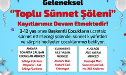 Geleneksel "Toplu Sünnet Şöleni” için kayıtlar devam ediyor