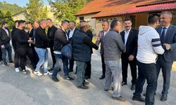 GMİS yönetimi, madenciyle bayramlaştı