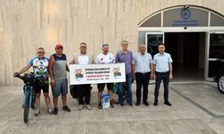 İnebolu’ya pedal çeviren bisikletçiler, Kdz. Ereğli Belediyesi’ni ziyaret etti