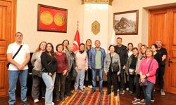 Kars Valisi Ziya Polat’tan misafirlere sıcak karşılama ve tarihi tanıtım