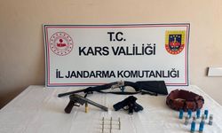 Kars’ta yasadışı silah operasyonu: 4 şüpheliye adli işlem ve para cezası
