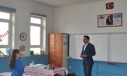 Kaymakam İsmail Demirtaş’tan Sulakbahçe Köyü İlkokuluna ziyaret
