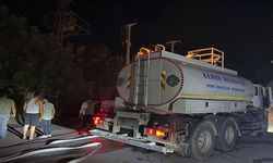 Kemer’de trafo yangını