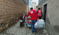 Mardin Kızılay’dan 420 aileye bayramlık hediyesi