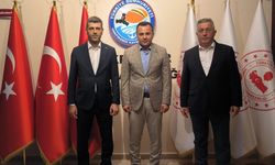 MEB Bakan Danışmanı Alp’den Kaymakam Dr. Uzan’a ziyaret