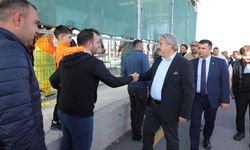 Melikgazi Belediye Başkanı Mustafa Palancıoğlu'ndan kurban alanına ziyaret