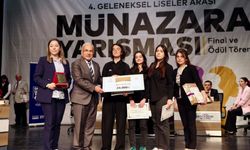 Münazara yarışmasının şampiyonu Ordu Fen Lisesi
