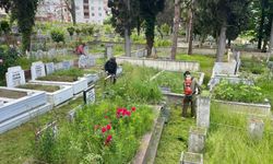 Ordu'da mezarlıklar Kurban Bayramı'na hazır