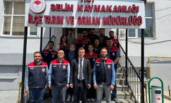 Selim Kaymakamı Mubin Demirkıran, veda ziyaretlerine başladı