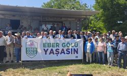 Siyasi partiler “Eber Gölü” için tek yürek
