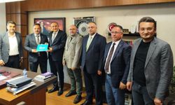 TİMBİR heyeti, İYİ Parti Aydın Milletvekili Karakaş'ı ziyaret etti