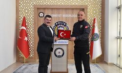 Vali Yardımcısı Muhammed Enes Çıkırık’tan Emniyet Müdürü Saka’ya veda ziyareti