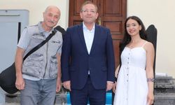 Vali Ziya Polat, Kafkas Üniversitesi Devlet Konservatuvarı öğretim görevlilerini ağırladı