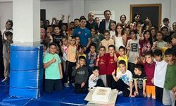 Zafer Mahallesi’nde Güreşe moral ziyareti
