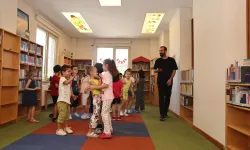 Bursa Nilüfer'de anneler ve çocuklar kütüphanelerde buluşuyor