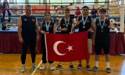 Arslan Fight Aras Spor kulübü boksörlerinin büyük başarısı