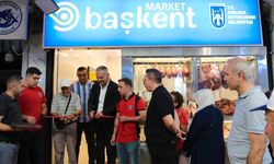 Başkent Market'in 8. şubesi Tarihi Ulus Hali'nde açıldı