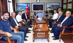 FTSO yönetimi, Kaymakam Akkaya'yı ziyaret etti