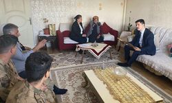 Kaymakam Ahmed Tayyib kahraman’dan şehit annesine anlamlı ziyaret