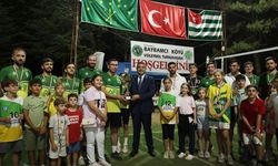 Bayramcı voleybol turnuvasında Tahirağa şampiyon oldu