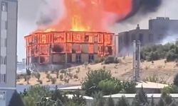 Kahramanmaraş Tekerek’te orman müdürlüğü binasında yangın