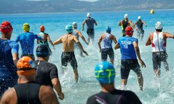Salda gölü'nde triatlon etkinliği: Spor ve çevre dengesi vurgulandı
