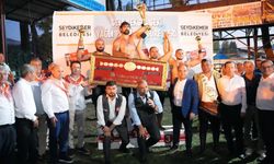 Seydikemer Seki Güreşleri’nde Başpehlivan İsmail Koç, Güreş Ağası Şaban Karaşal oldu