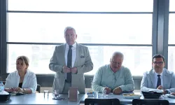 Bursa Nilüfer Belediyespor voleybola yön verenlerle buluştu