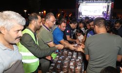 Eyyübiye mMillet Bahçesi'nde Mevlid Kandili coşkusu yaşandı