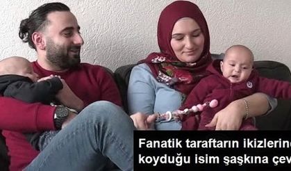 Trabzonlu baba ikiz çocuğuna öyle bir isim koydu ki! Duyan şok oluyor!