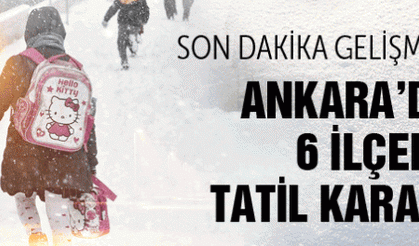 Ankara'da kar yağışı artıyor! Okullar tatil mi?