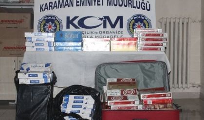 Yolcunun Valizinden 2 Bin 660 Paket Kaçak Sigara Çıktı 