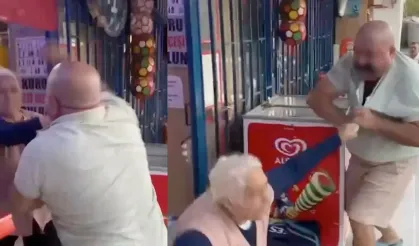 Torun eşine sarıldı, babaanne tepki gösterdi! Çocuğun babası gelip öz annesini dövdü